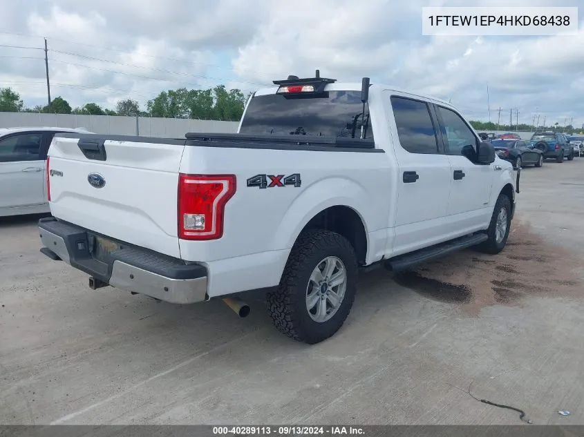 1FTEW1EP4HKD68438 2017 Ford F-150 Xlt