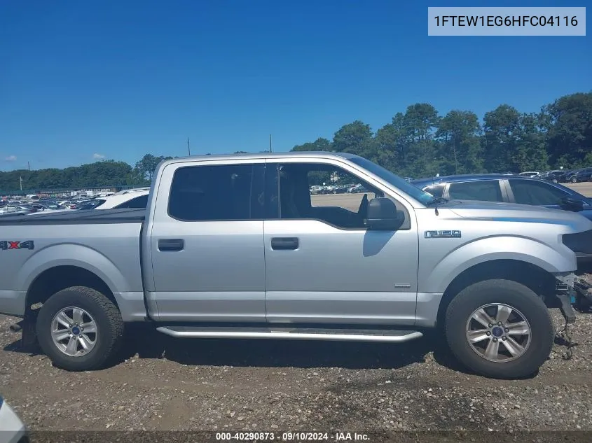 1FTEW1EG6HFC04116 2017 Ford F-150 Xlt