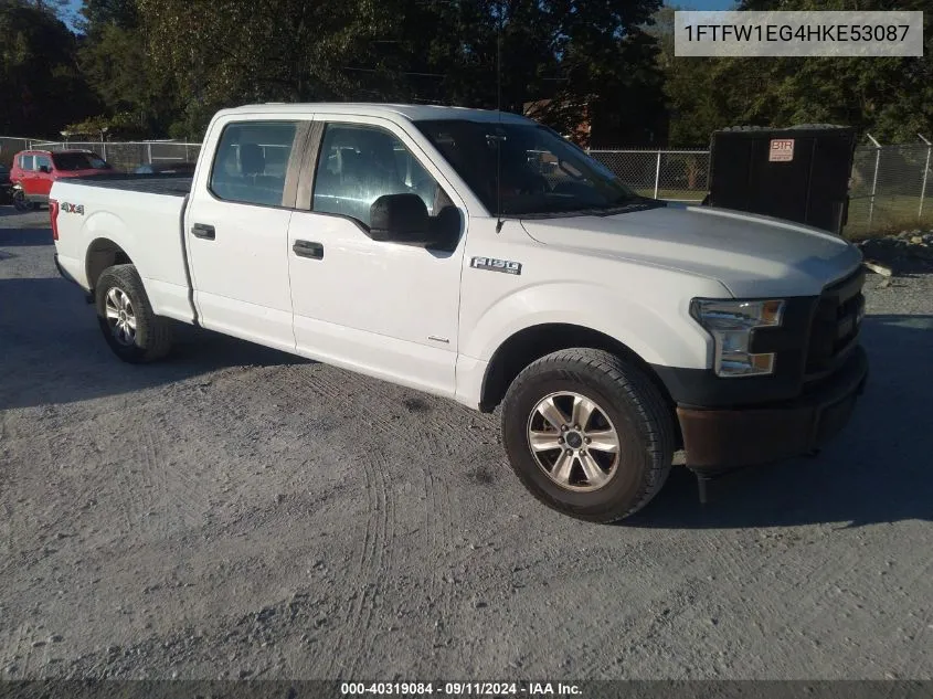 1FTFW1EG4HKE53087 2017 Ford F150 Supercrew