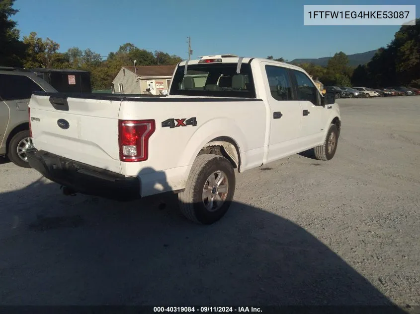 1FTFW1EG4HKE53087 2017 Ford F150 Supercrew