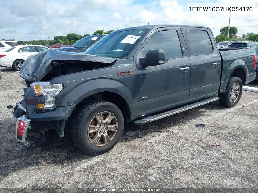 1FTEW1CG7HKC54176 2017 Ford F150 Supercrew