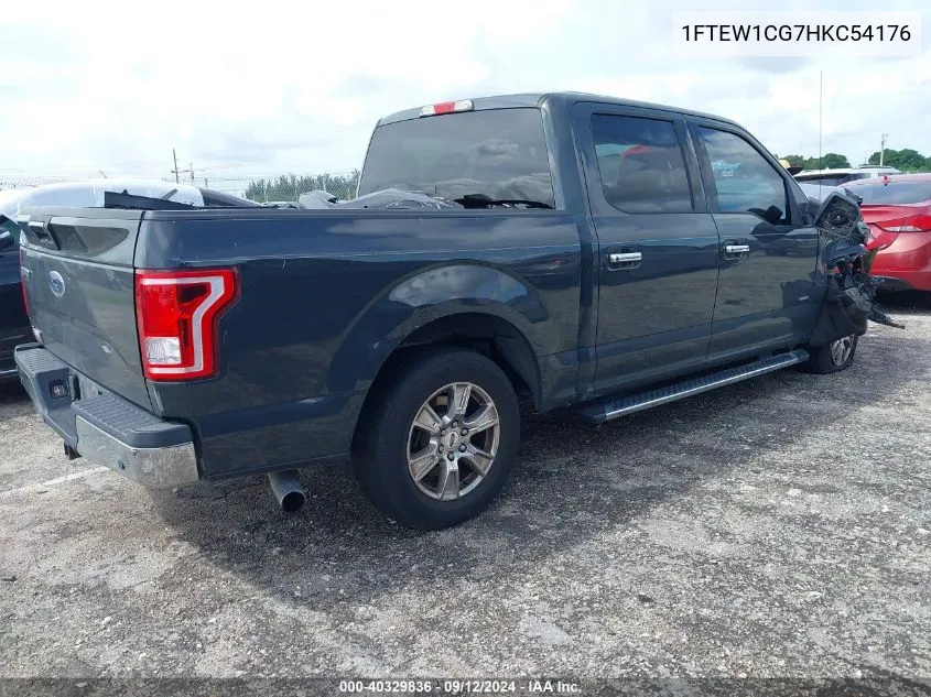 1FTEW1CG7HKC54176 2017 Ford F150 Supercrew