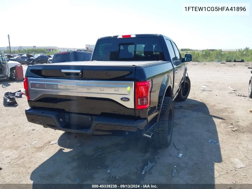 1FTEW1CG5HFA41896 2017 Ford F150 Supercrew