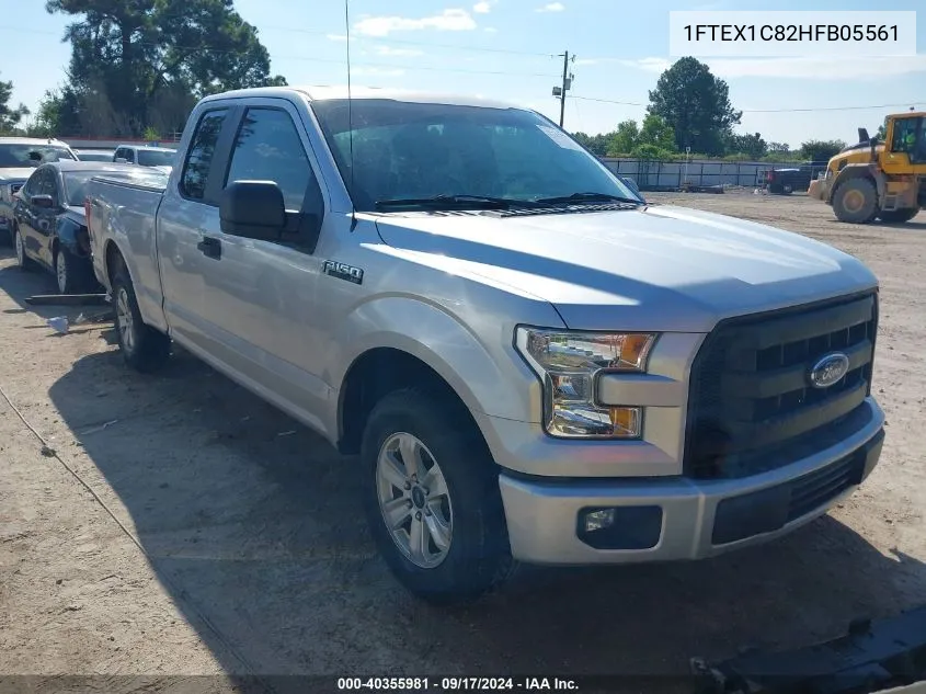 1FTEX1C82HFB05561 2017 Ford F-150 Xl