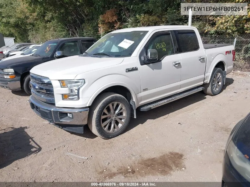 1FTEW1EP6HFB08261 2017 Ford F150 Supercrew