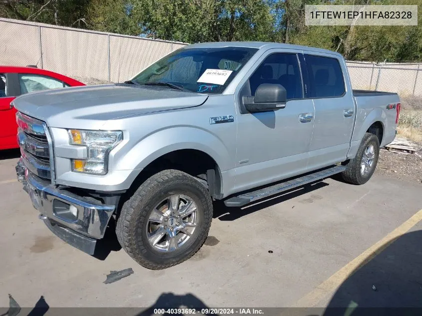 2017 Ford F-150 Xlt VIN: 1FTEW1EP1HFA82328 Lot: 40393692