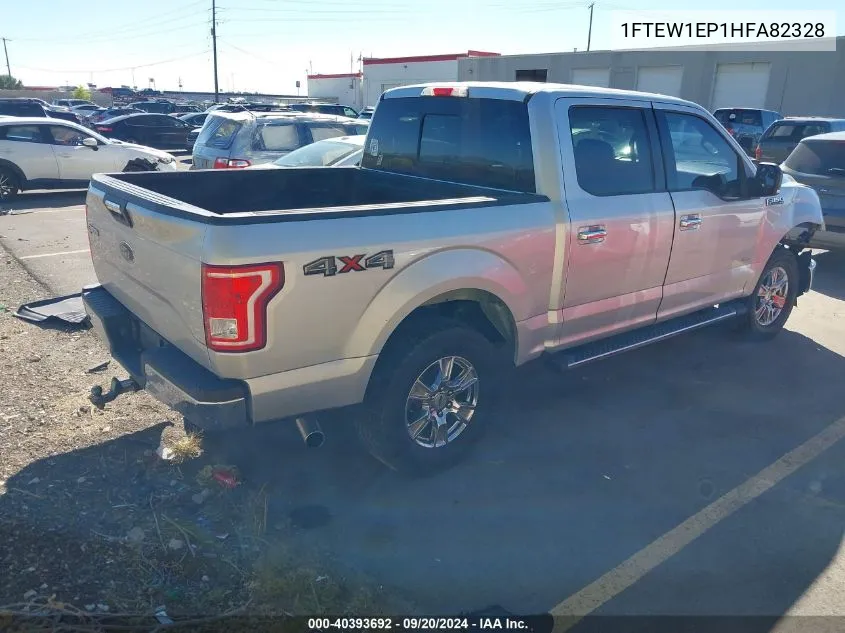 2017 Ford F-150 Xlt VIN: 1FTEW1EP1HFA82328 Lot: 40393692