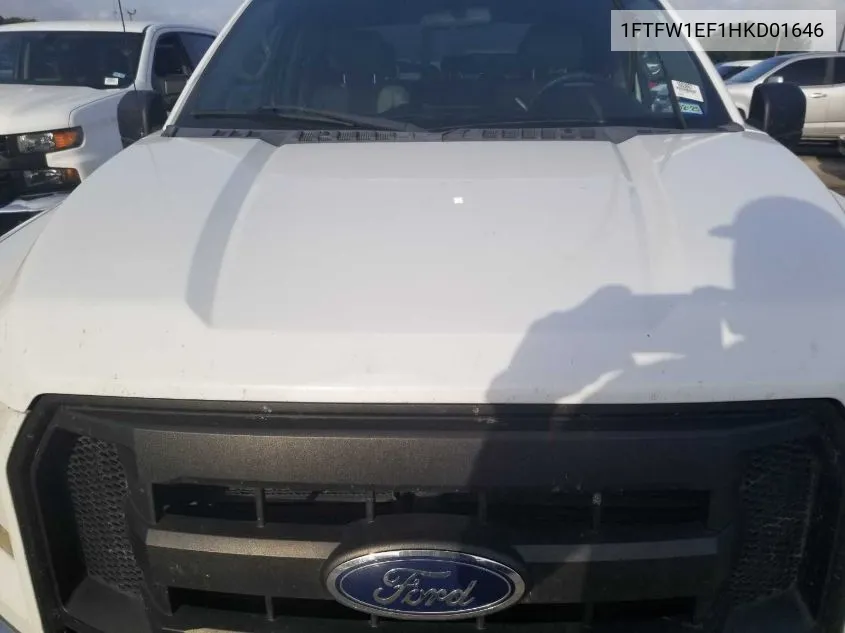 1FTFW1EF1HKD01646 2017 Ford F-150 Xl