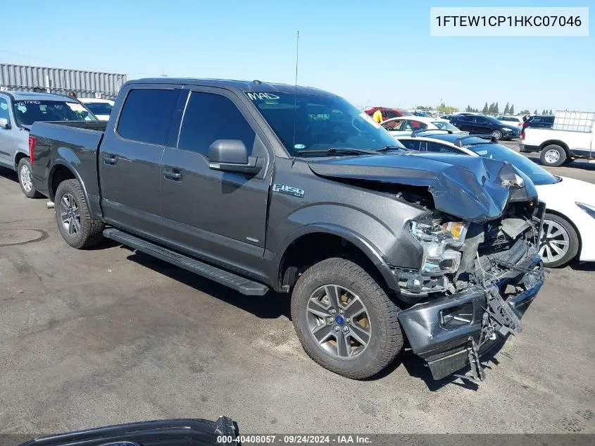 2017 Ford F-150 Xlt VIN: 1FTEW1CP1HKC07046 Lot: 40408057