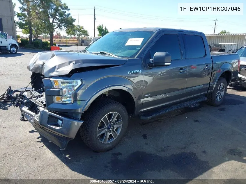 2017 Ford F-150 Xlt VIN: 1FTEW1CP1HKC07046 Lot: 40408057