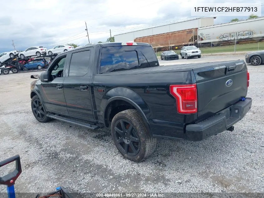 2017 Ford F-150 Xlt VIN: 1FTEW1CF2HFB77913 Lot: 40449861