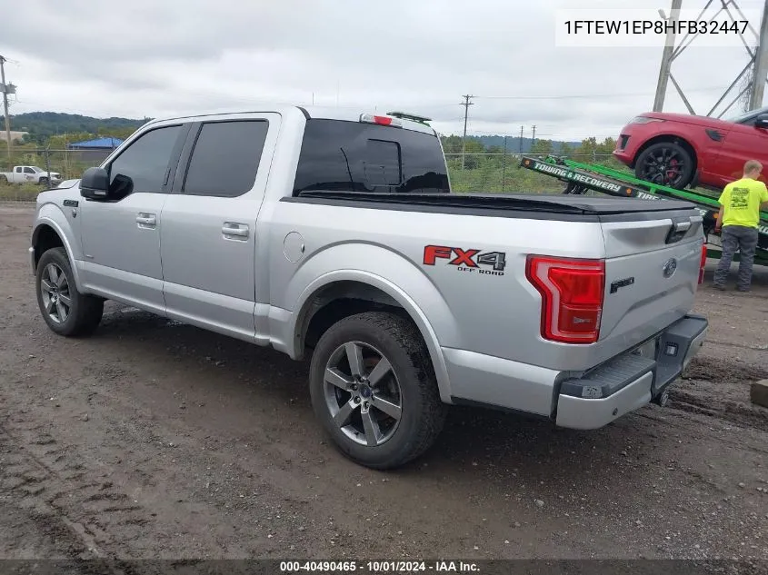 2017 Ford F-150 Xlt VIN: 1FTEW1EP8HFB32447 Lot: 40490465