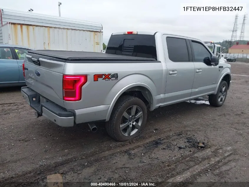 2017 Ford F-150 Xlt VIN: 1FTEW1EP8HFB32447 Lot: 40490465