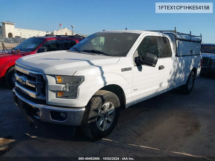 2017 Ford F-150 Xlt VIN: 1FTEX1CP1HKE54158 Lot: 40492958