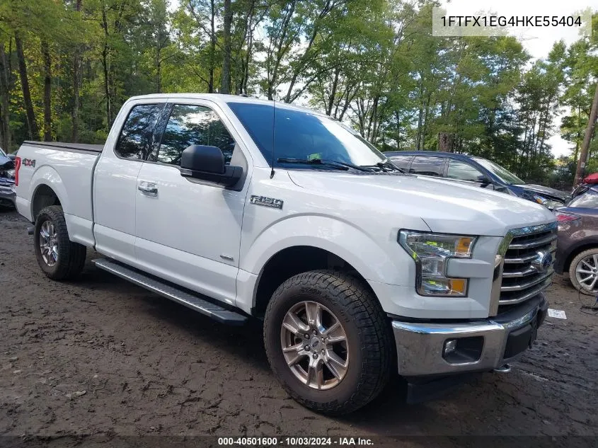 2017 Ford F-150 Xlt VIN: 1FTFX1EG4HKE55404 Lot: 40501600