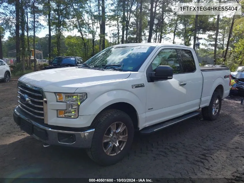 2017 Ford F-150 Xlt VIN: 1FTFX1EG4HKE55404 Lot: 40501600