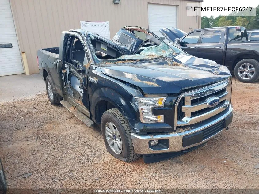 2017 Ford F-150 VIN: 1FTMF1E87HFC86247 Lot: 40528609