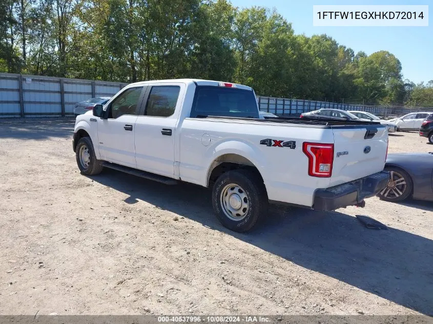 1FTFW1EGXHKD72014 2017 Ford F-150 Xl