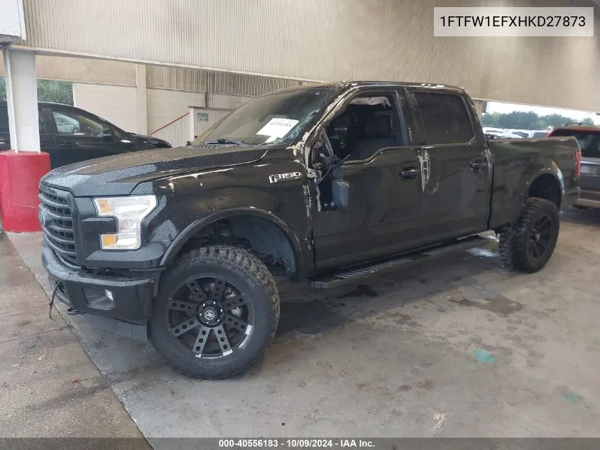 2017 Ford F-150 Supercrew VIN: 1FTFW1EFXHKD27873 Lot: 40556183