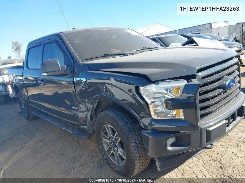 2017 Ford F-150 Xlt VIN: 1FTEW1EP1HFA23263 Lot: 40561878