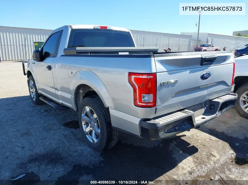 2017 Ford F-150 Xl VIN: 1FTMF1C85HKC57873 Lot: 40598339