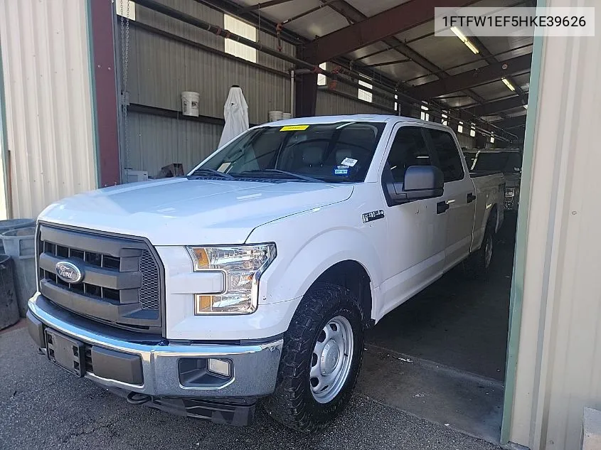 2017 Ford F-150 Xl VIN: 1FTFW1EF5HKE39626 Lot: 40625901