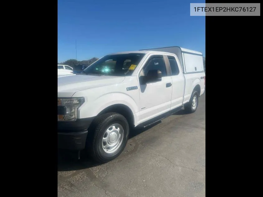 2017 Ford F150 Super Cab VIN: 1FTEX1EP2HKC76127 Lot: 40708810