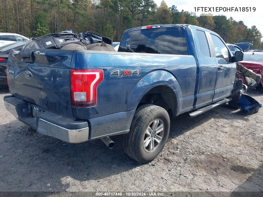 1FTEX1EP0HFA18519 2017 Ford F-150 Xl