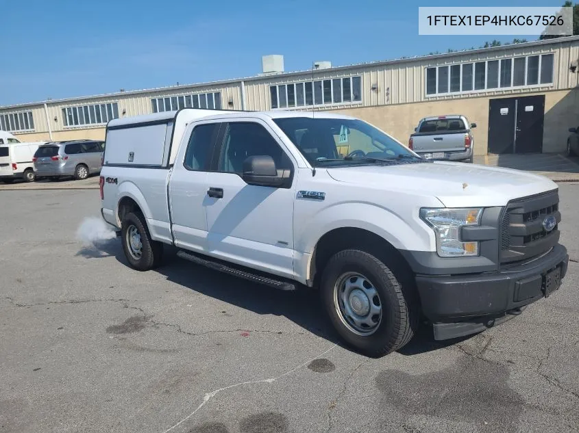 2017 Ford F-150 Xl VIN: 1FTEX1EP4HKC67526 Lot: 40733600