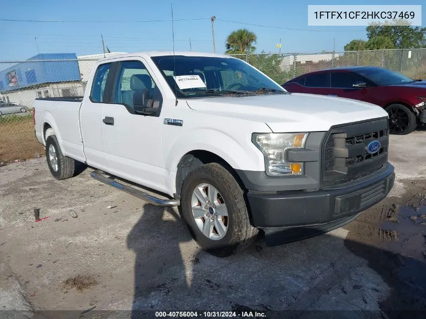 2017 Ford F-150 Xl VIN: 1FTFX1CF2HKC37469 Lot: 40756004