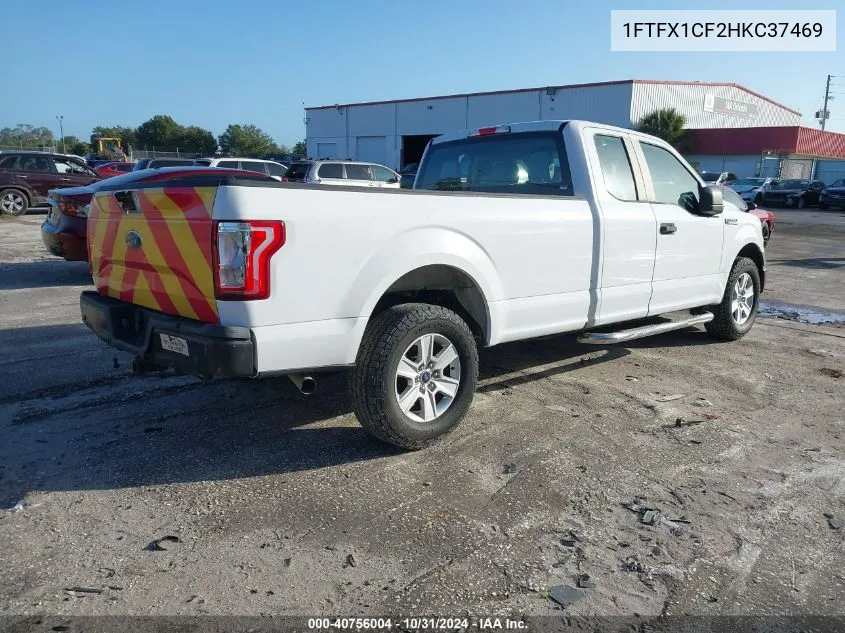 2017 Ford F-150 Xl VIN: 1FTFX1CF2HKC37469 Lot: 40756004