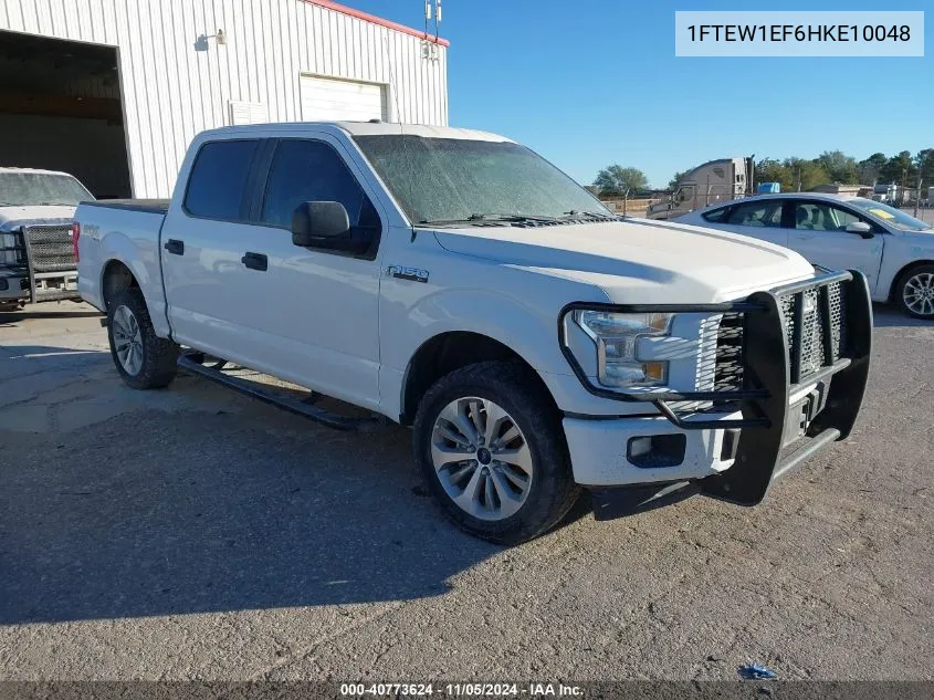 1FTEW1EF6HKE10048 2017 Ford F-150 Xl