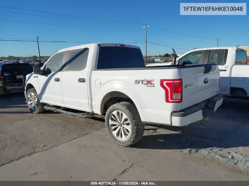 1FTEW1EF6HKE10048 2017 Ford F-150 Xl