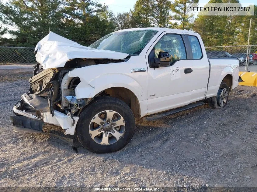 2017 Ford F-150 Xl VIN: 1FTEX1EP6HKC37587 Lot: 40810269