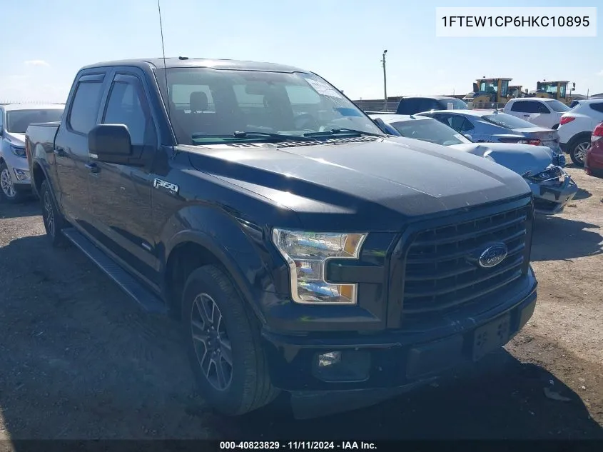 2017 Ford F-150 Xlt VIN: 1FTEW1CP6HKC10895 Lot: 40823829