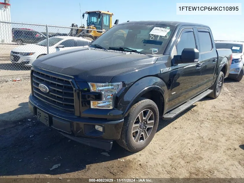 2017 Ford F-150 Xlt VIN: 1FTEW1CP6HKC10895 Lot: 40823829