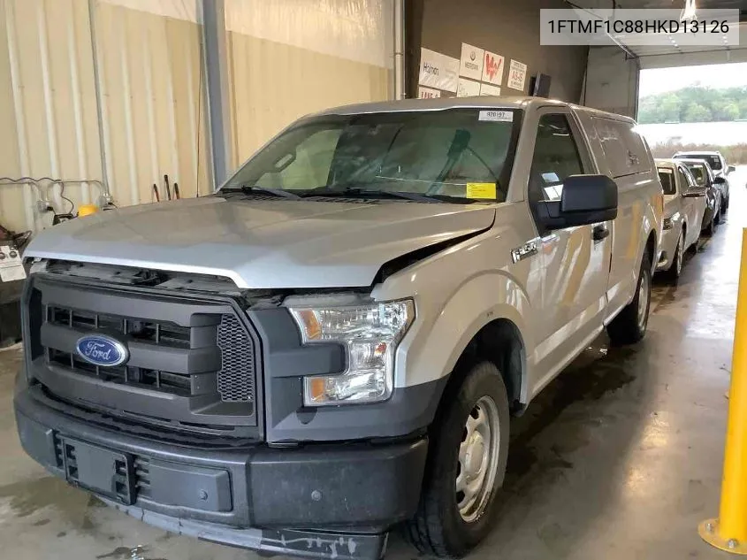 2017 Ford F-150 Xl VIN: 1FTMF1C88HKD13126 Lot: 40845320