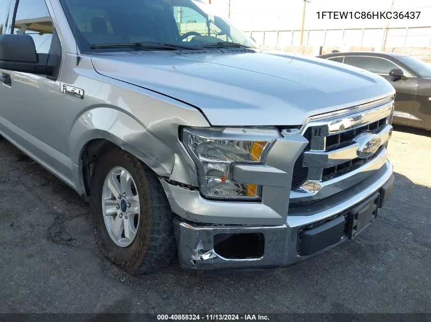 1FTEW1C86HKC36437 2017 Ford F-150 Xlt