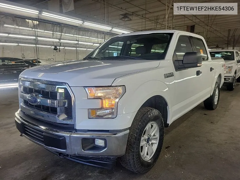 2017 Ford F-150 Xlt VIN: 1FTEW1EF2HKE54306 Lot: 40872414