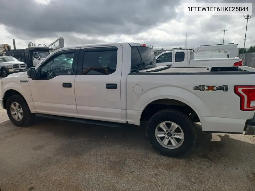 2017 Ford F-150 Xlt VIN: 1FTEW1EF6HKE25844 Lot: 40884170