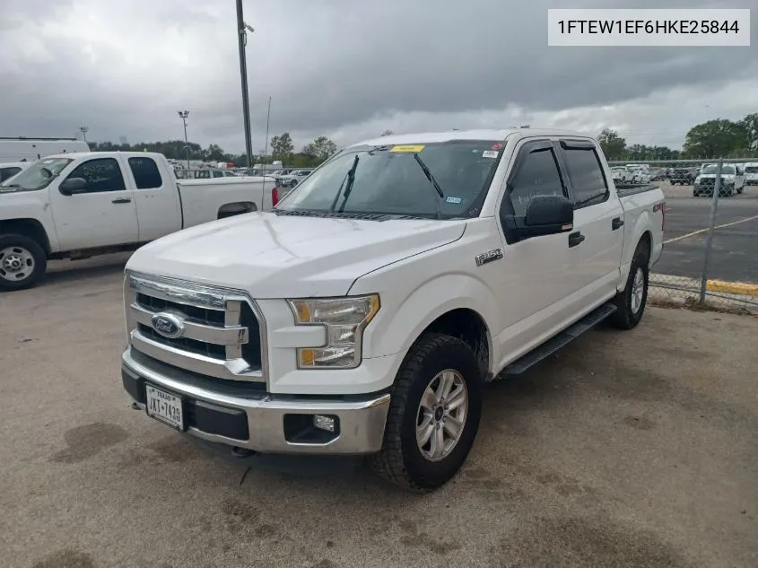 2017 Ford F-150 Xlt VIN: 1FTEW1EF6HKE25844 Lot: 40884170