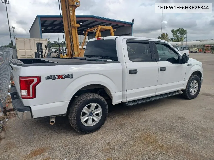 2017 Ford F-150 Xlt VIN: 1FTEW1EF6HKE25844 Lot: 40884170