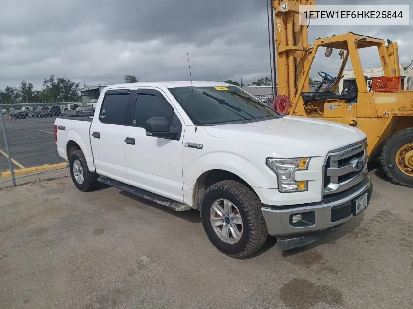 2017 Ford F-150 Xlt VIN: 1FTEW1EF6HKE25844 Lot: 40884170