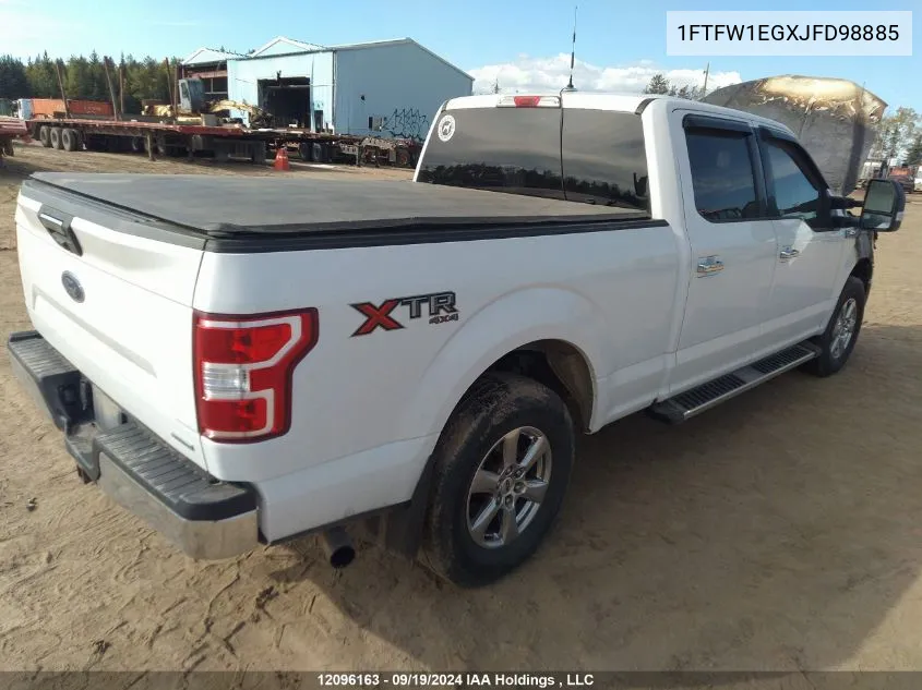 2018 Ford F-150 Xlt VIN: 1FTFW1EGXJFD98885 Lot: 12096163