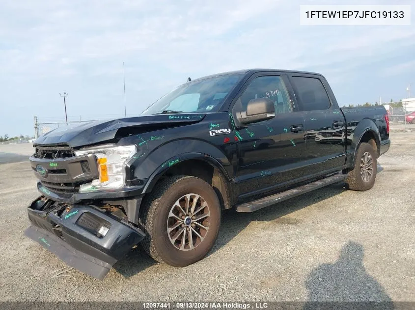 1FTEW1EP7JFC19133 2018 Ford F150 Supercrew