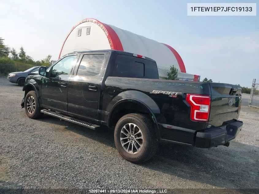 1FTEW1EP7JFC19133 2018 Ford F150 Supercrew