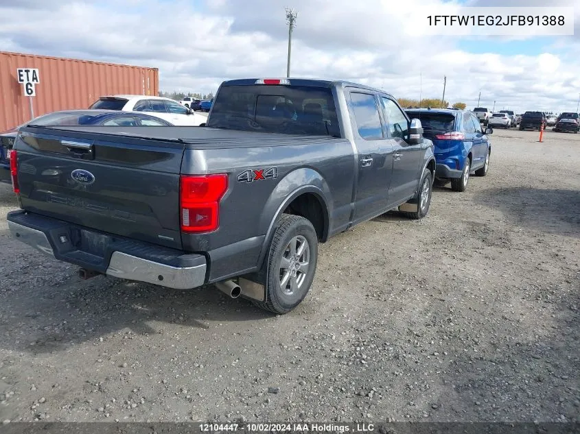 1FTFW1EG2JFB91388 2018 Ford F150 Supercrew