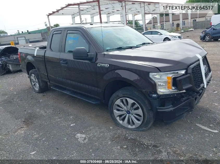 2018 Ford F-150 Xl/Xlt/Lariat VIN: 1FTEX1EP5JKE64517 Lot: 37930468