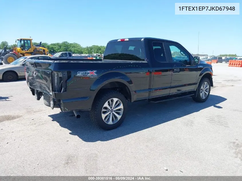 1FTEX1EP7JKD67948 2018 Ford F-150 Xl