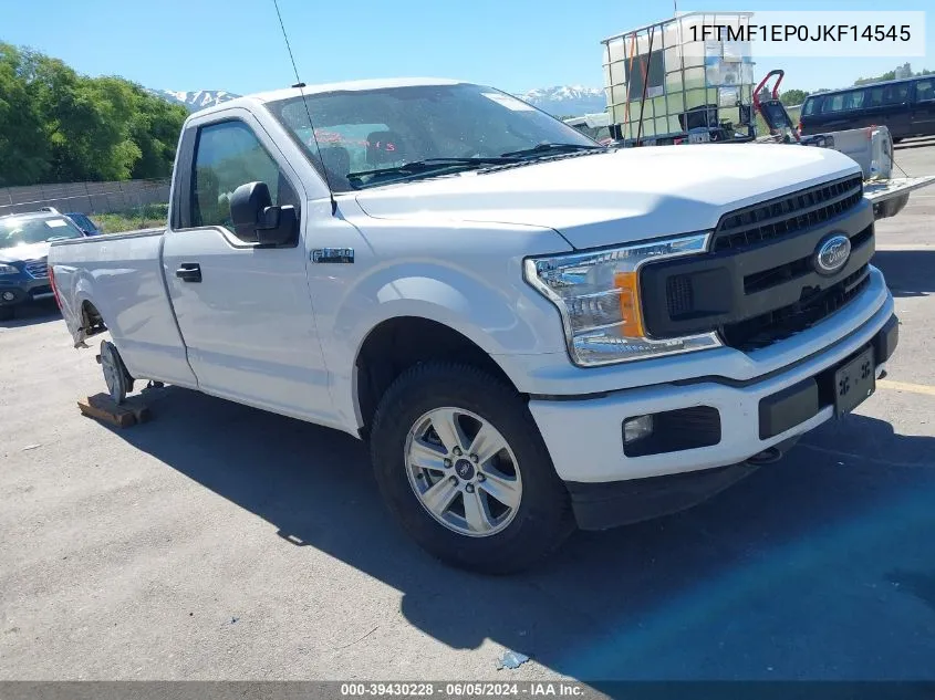 2018 Ford F-150 Xl VIN: 1FTMF1EP0JKF14545 Lot: 39430228